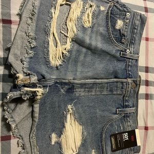 501® HIGH RISE WOMEN'S SHORTS